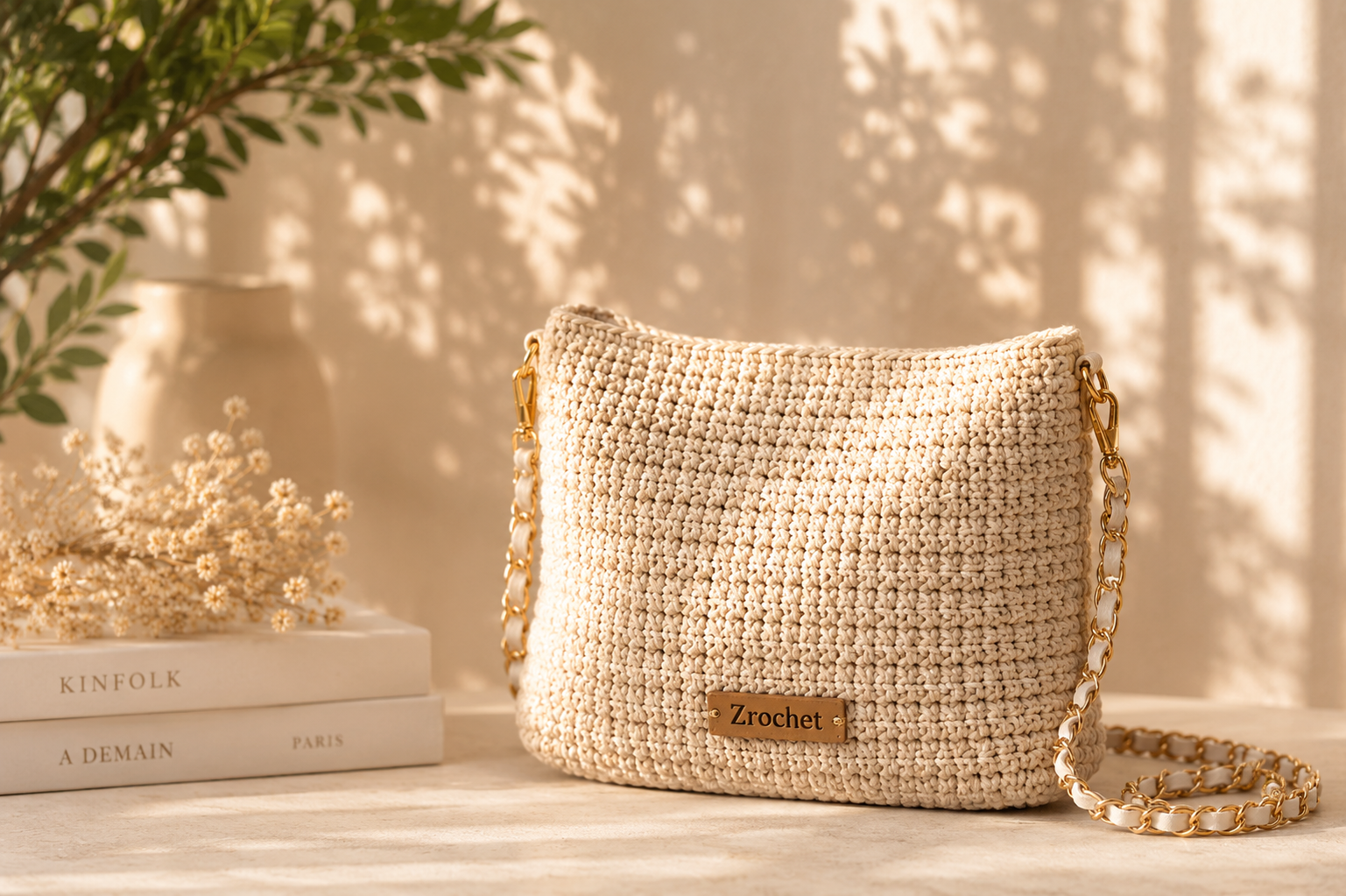 Zrochet handcrafted crochet bag